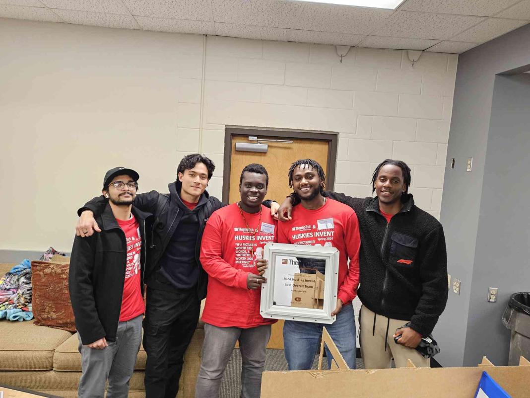 Won first place in 2024 Huskies Invent sponsored by Thermo-Tech